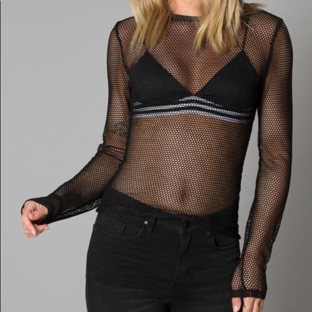 BRAND New — Fishnet Top